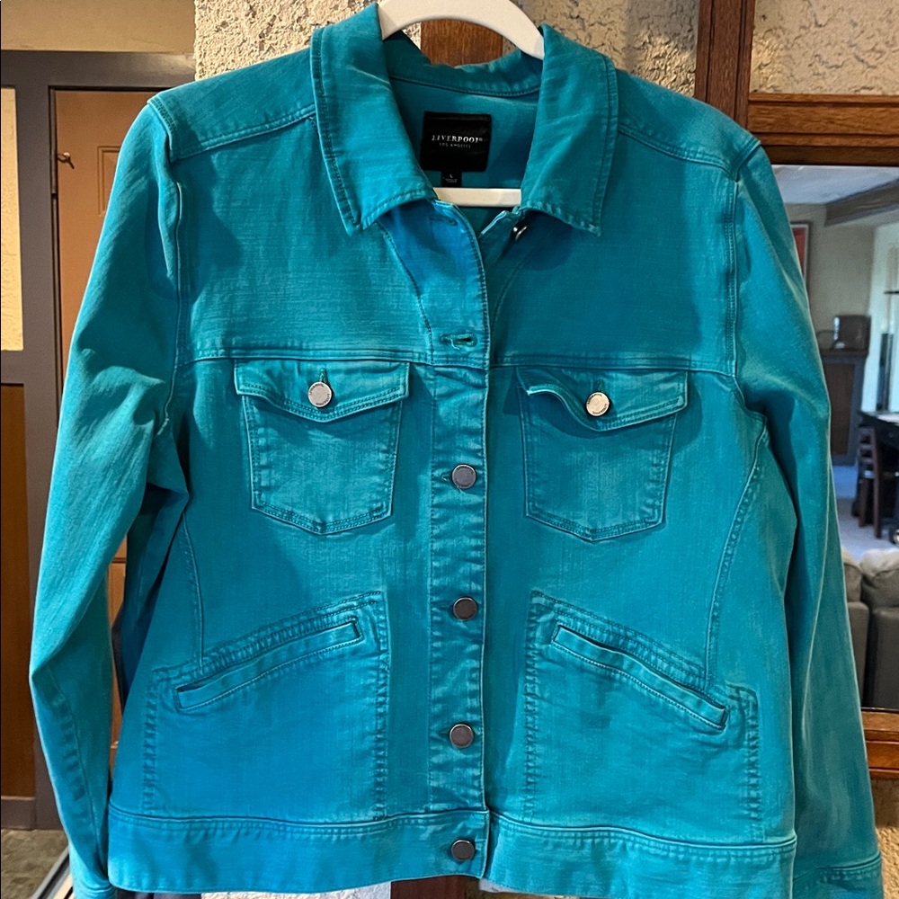 Liverpool Los Angeles Denim Jacket NWOT